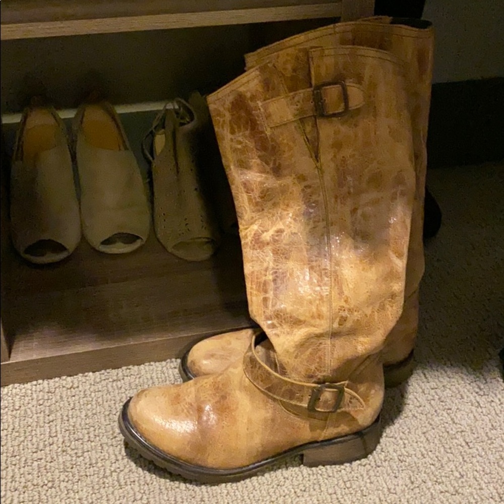 Steve Madden Leather Knee-High Boots